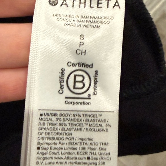 Athleta Pranyama Restore Wrap Black Small - Picture 6 of 7